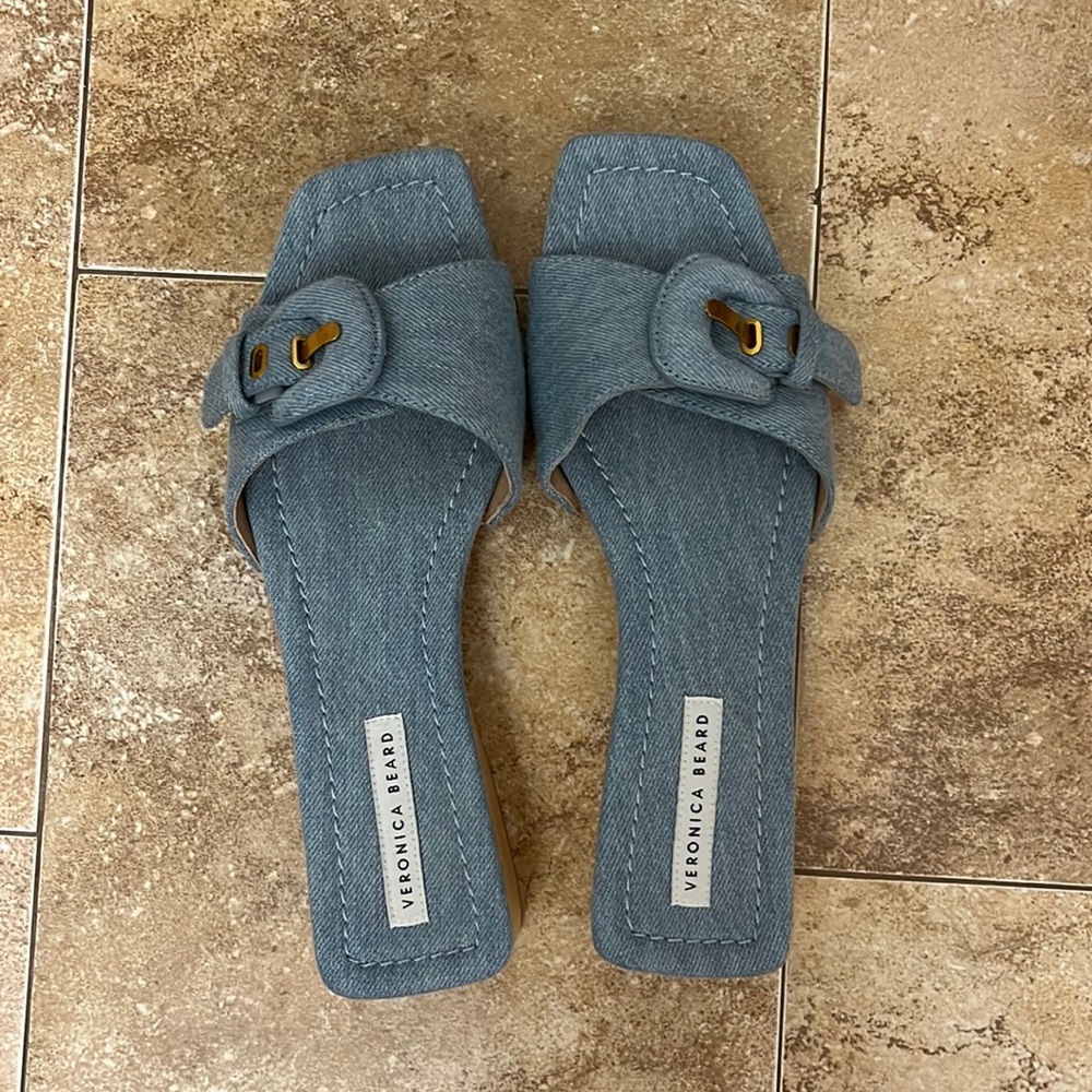 Blue Veronica Beard Heels